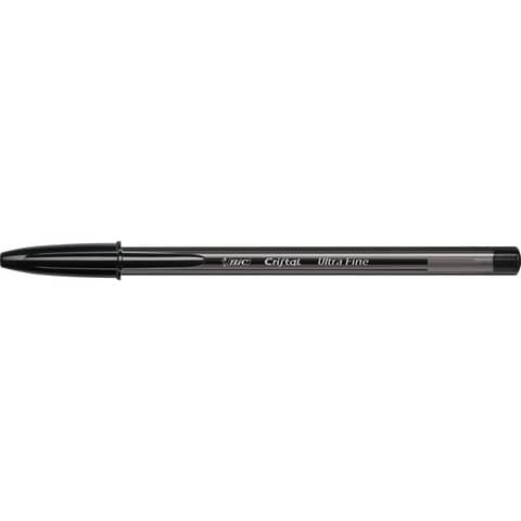 Penna a sfera con cappuccio BIC Cristal® Exact 0,7 mm nero 992603